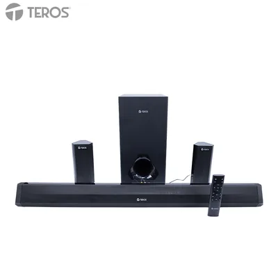 Sistema de audio 5.1 TEROS Legacy TE-LEG6053BLK, BT 5.3, 200W, USB, HDMI